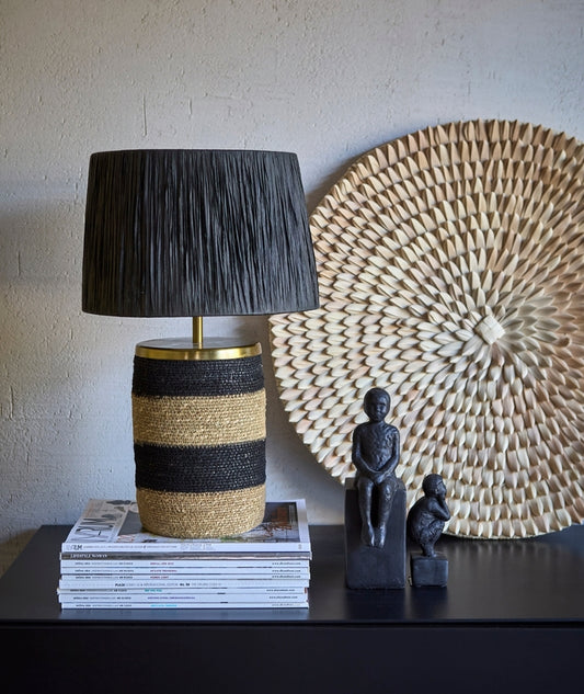 Lando Bordslampa Svart / Natur