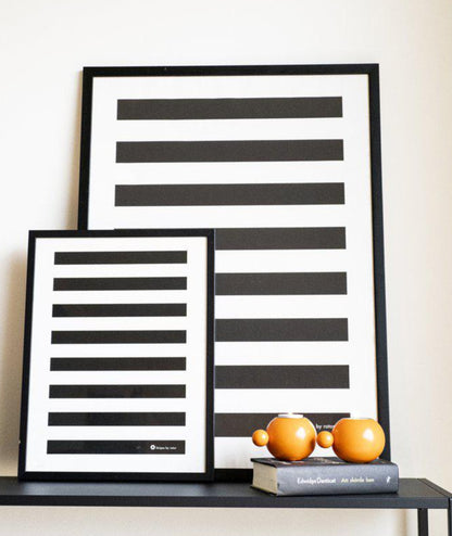Affisch Stripes