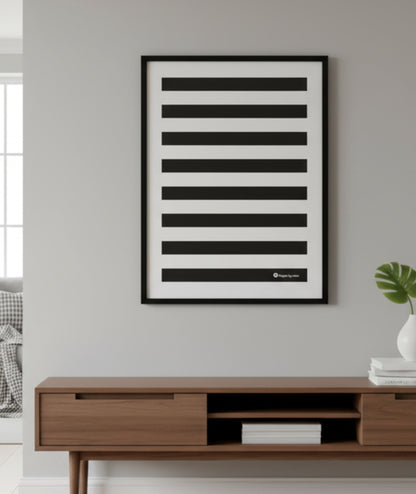 Affisch Stripes
