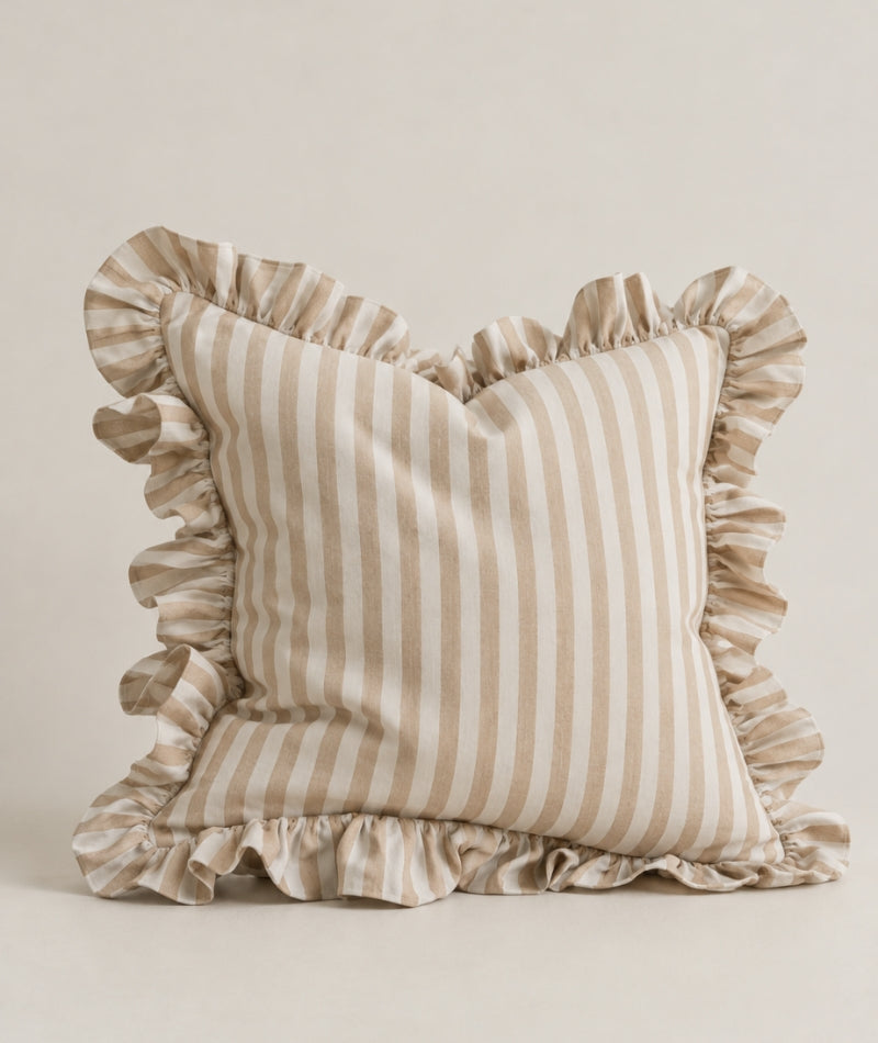 Svea Kuddfodral volang Sand