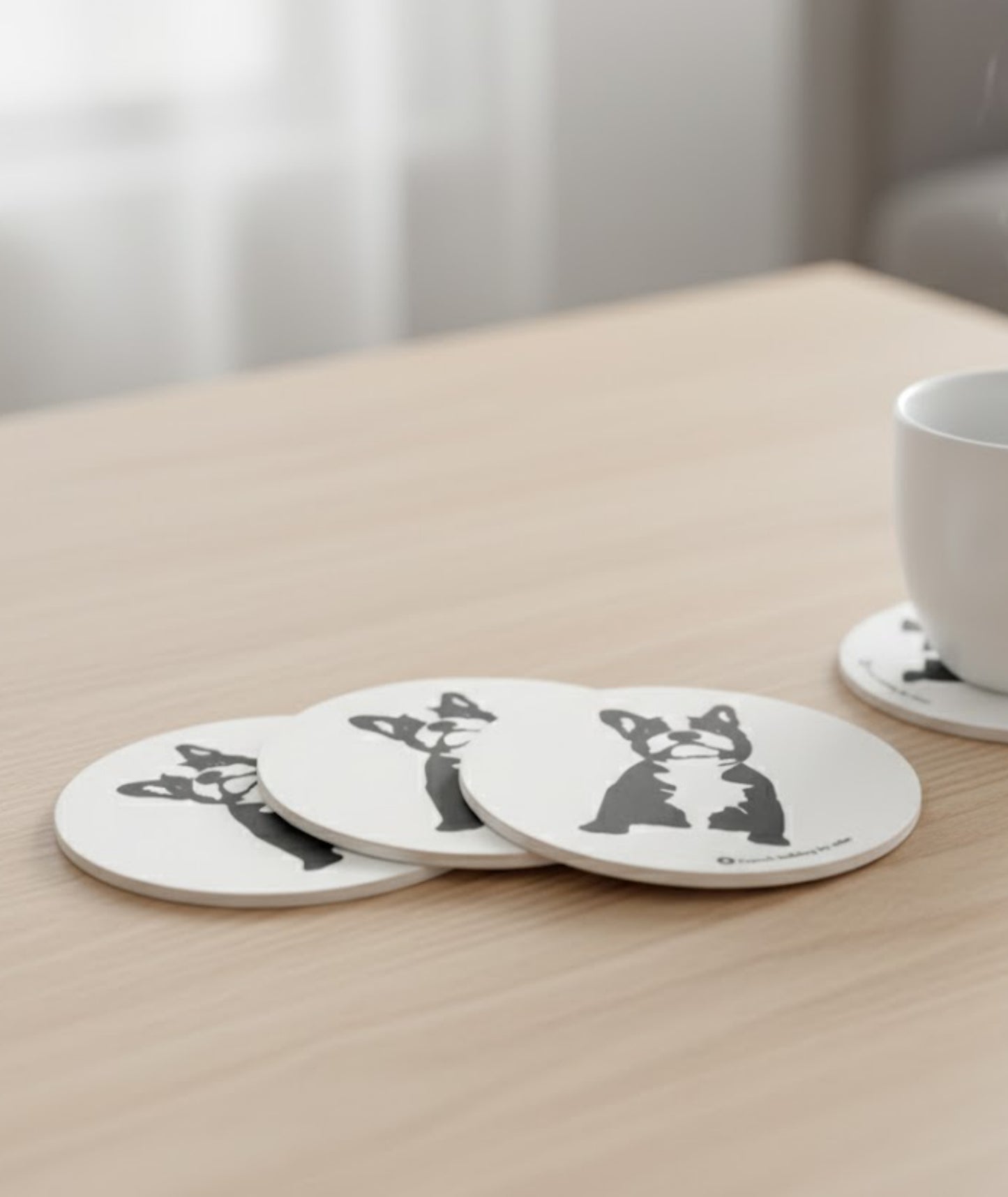 Glasunderlägg Buster 4-pack