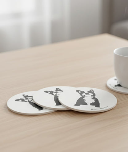 Glasunderlägg Buster 4-pack