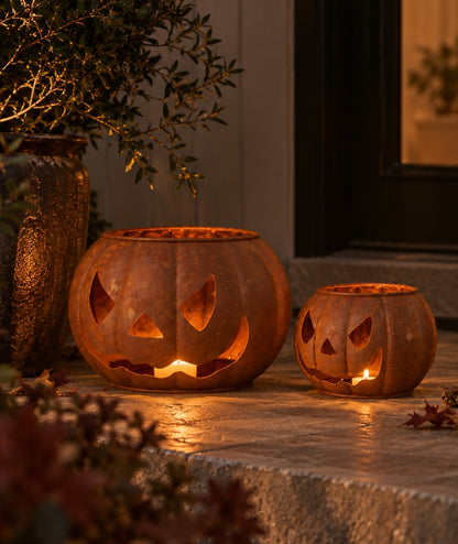 Pumpa Ljuslykta Rost 2 set
