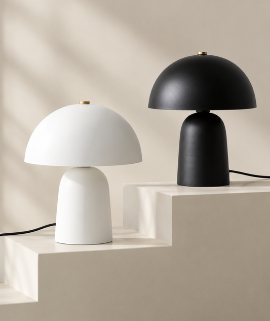 Fungi Bordslampa Svart