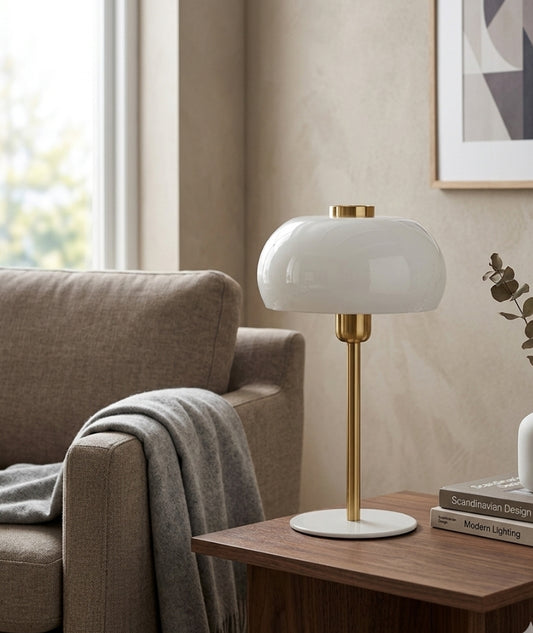 Milano Bordslampa Vit