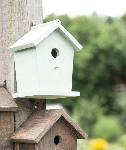 Klassisk Fågelholk i trä