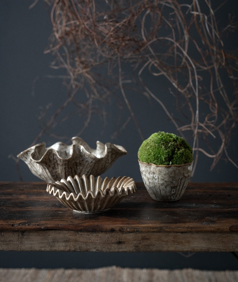 Hanna Skål Brunmelerad 18 cm