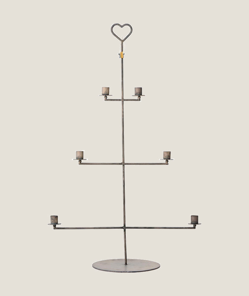 Ljusstake för 6 ljus 2,2cm ljus