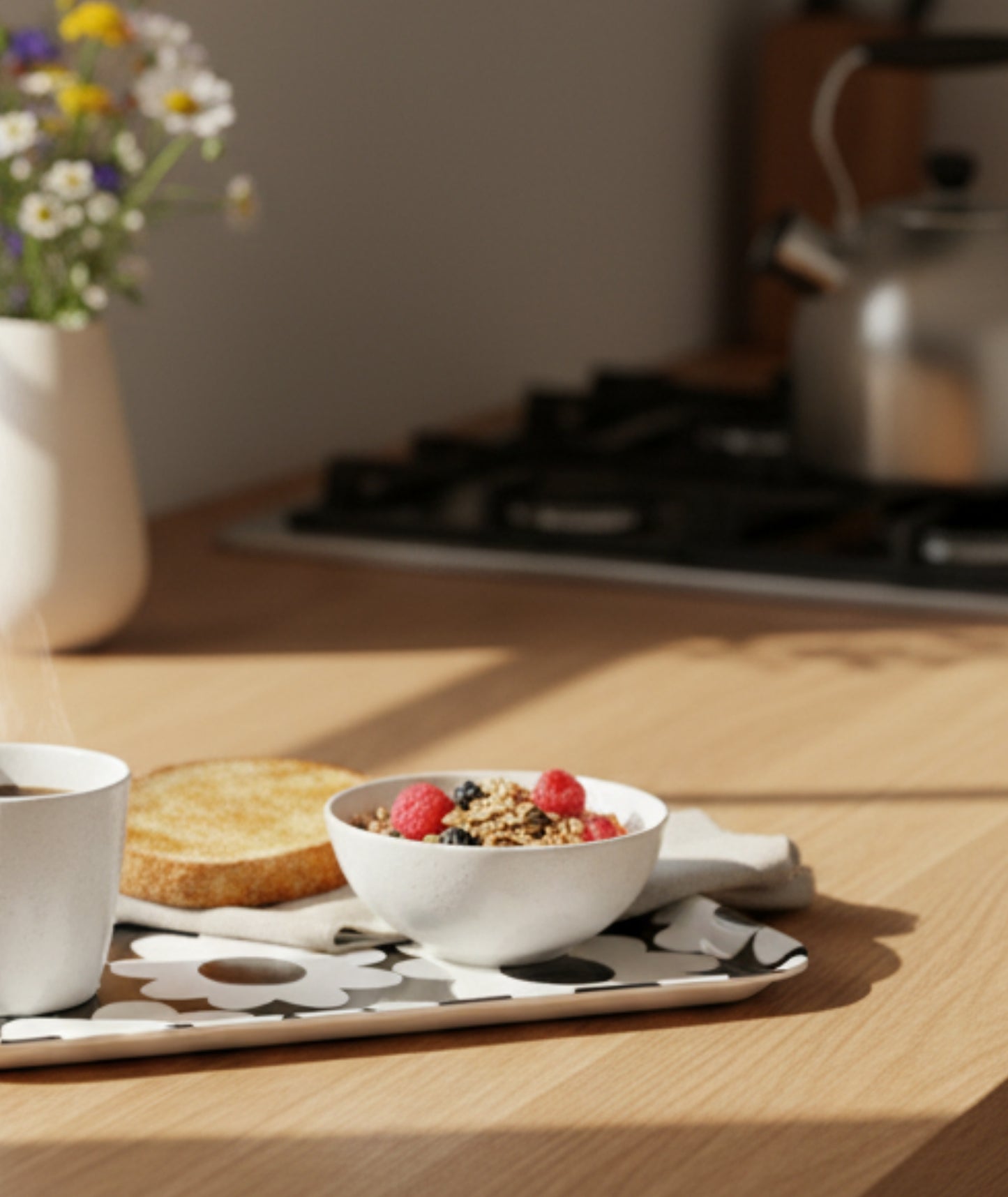 Serveringsbricka Flora