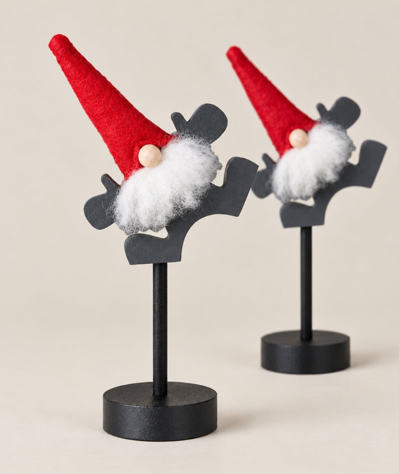 Tomte på pinne - 2 set
