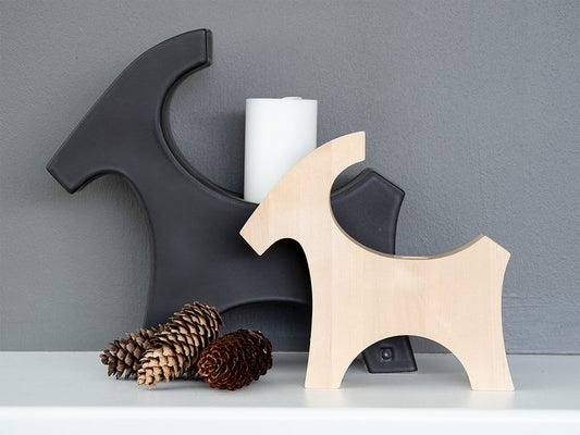 Keramikbock för blockljus