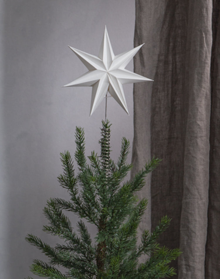 Toppstjärna Isa vit