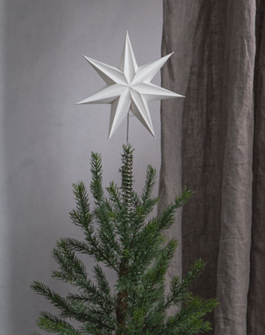 Toppstjärna Isa vit