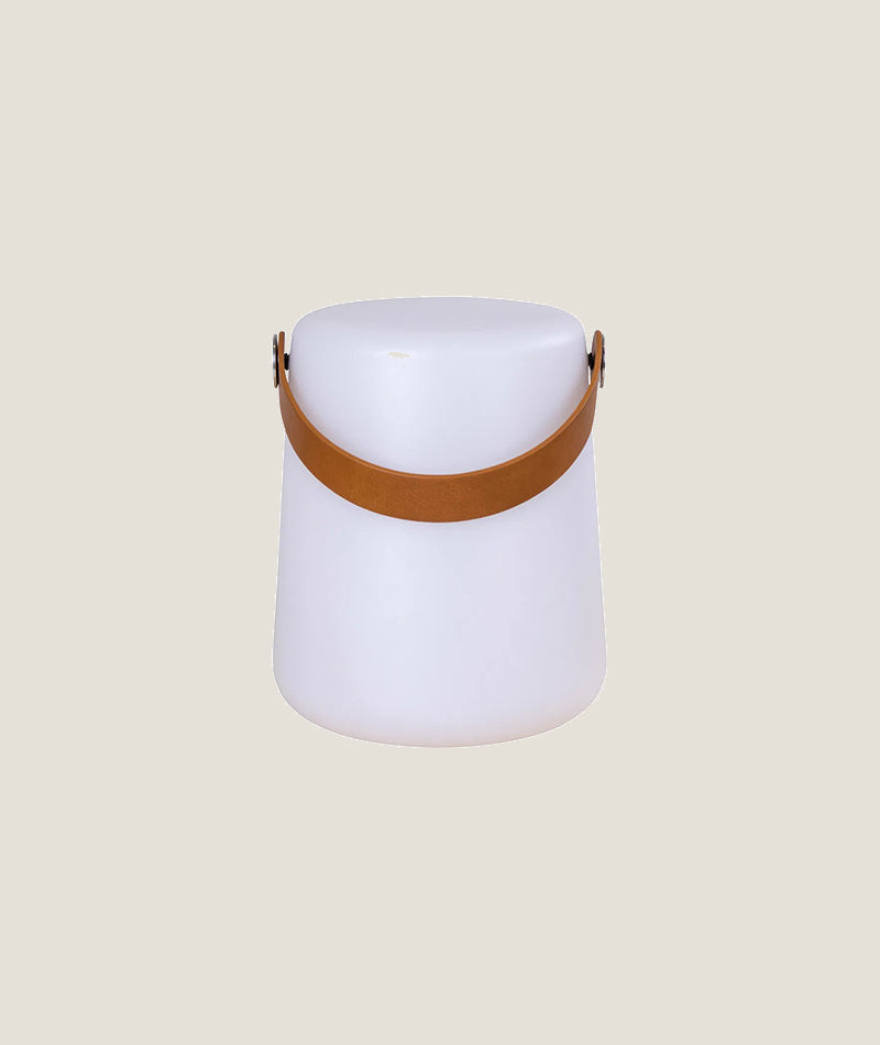 Bristol lampa med rem uppladdningsbar vit