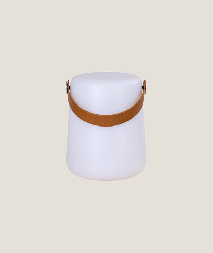 Bristol lampa med rem uppladdningsbar vit