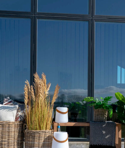 Bristol lampa med rem uppladdningsbar vit