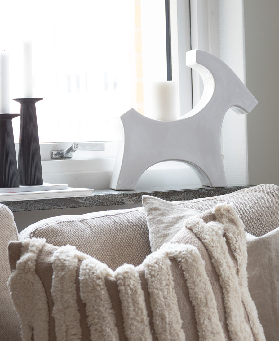 Keramikbock för blockljus