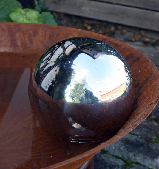 Dekorationsklot silver 20 cm