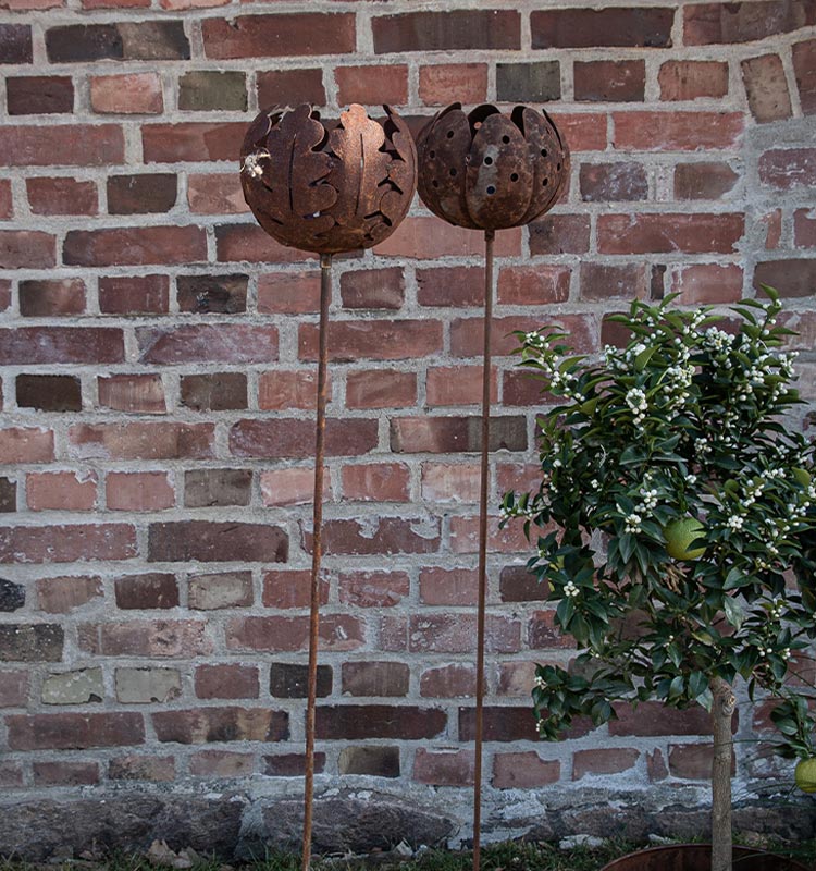 Marschallhållare ekblad med markfäste