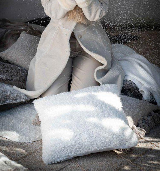 Kuddfodral Ludde offwhite