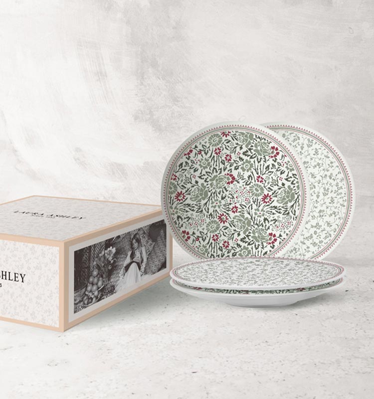 Laura Ashley tallrik 4-set petit 12 cm