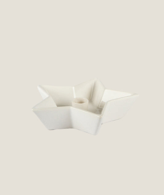 Nellie Stjärnljusstake Vit