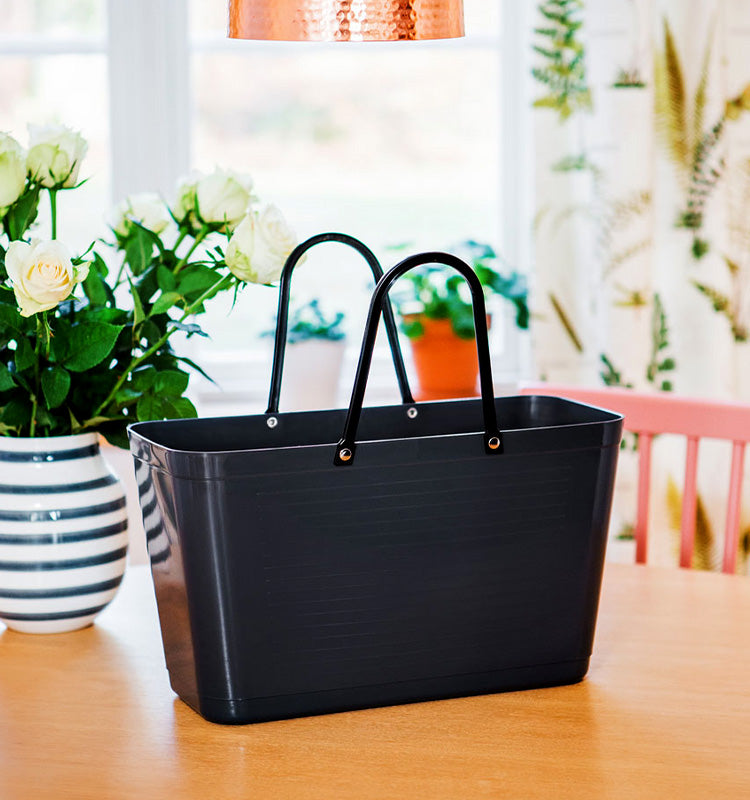 Hinzaväska stor Mörkgrå