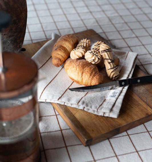 Lucas servett Kastanj