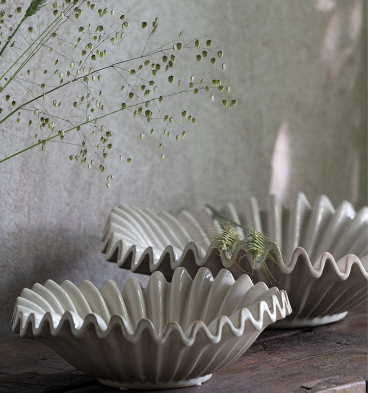 Hanna Fat Vitmelerad 24 cm