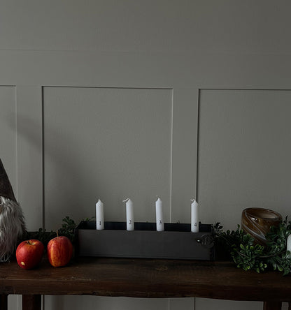 Ljuslåda Anneli - Liten med ljushållare 4 st