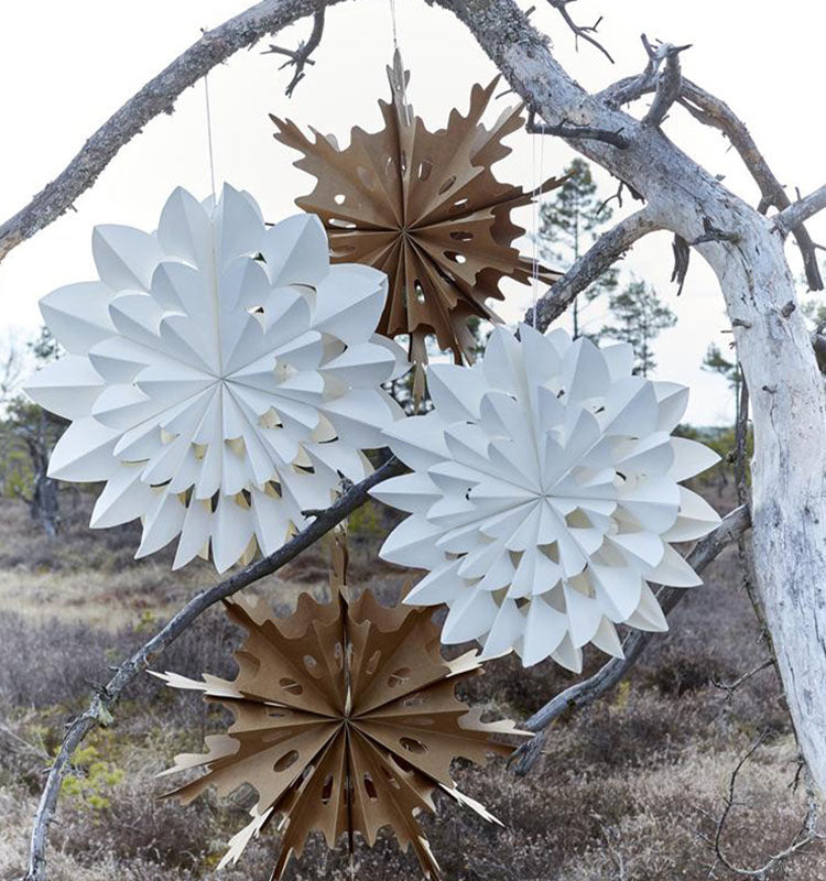 B a Star stjärna L Offwhite