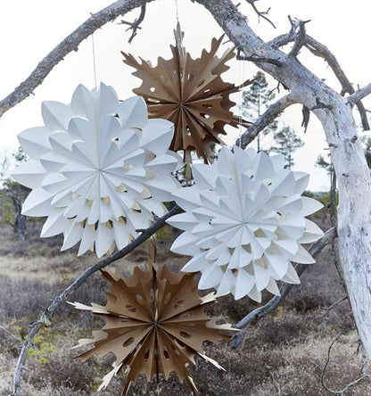 B a Star stjärna L Offwhite