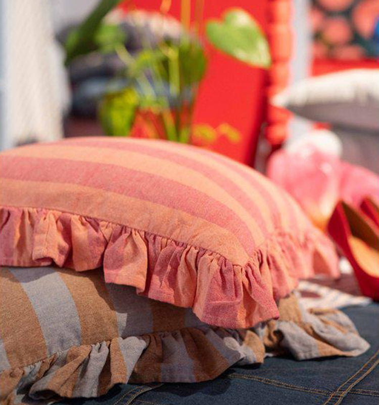 Amalia Kuddfodral volang Rosa