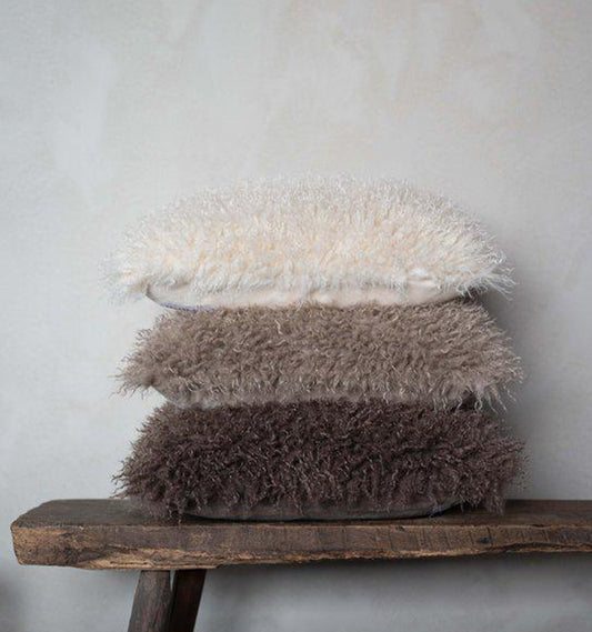 Kuddfodral Curly Brun