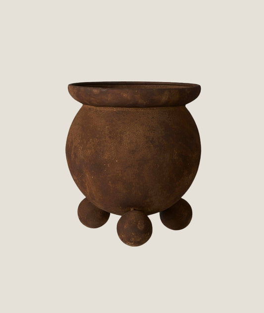 Anya Kruka Rost med kulfötter 34x39 cm