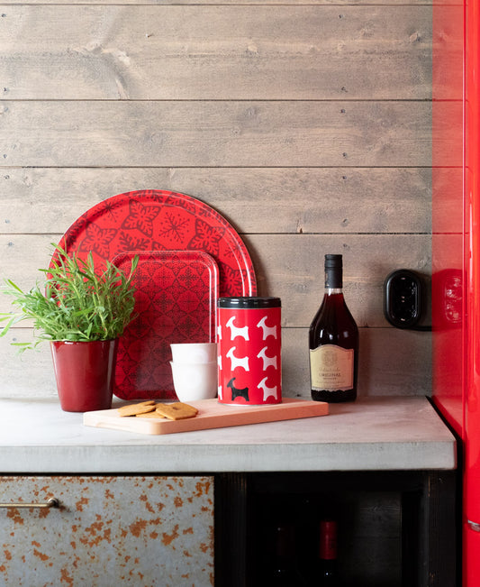 Serveringsbricka Snöstjärna