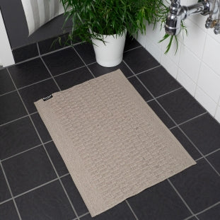 Dörrmatta Enfärgad Svart