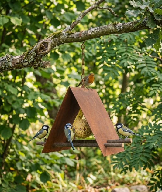 Fågelmatare Huset Rost