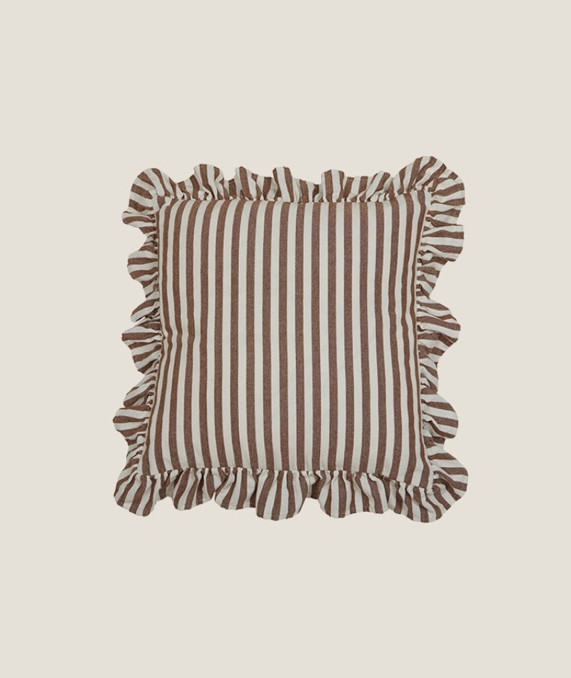 Svea Kuddfodral volang Cognac