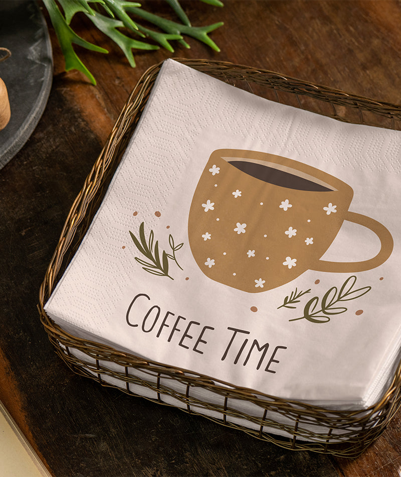 Servetter Coffee Time