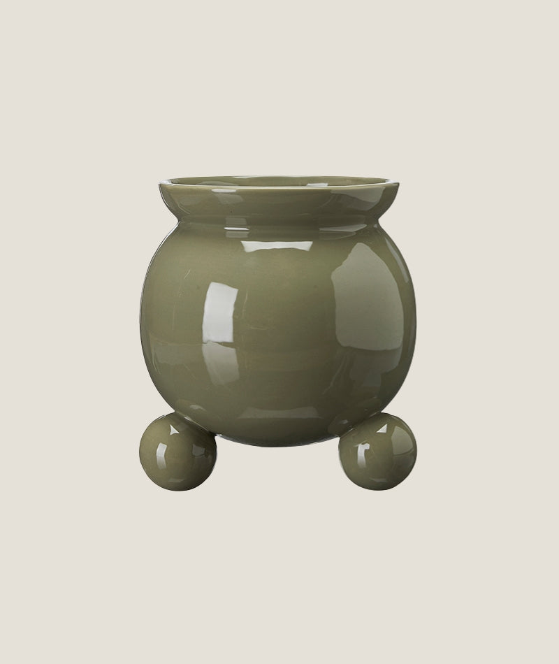 Anya kruka grön L med kulfötter