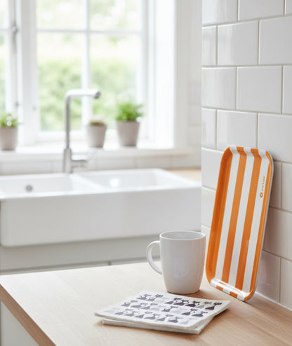 Serveringsbricka Stripes