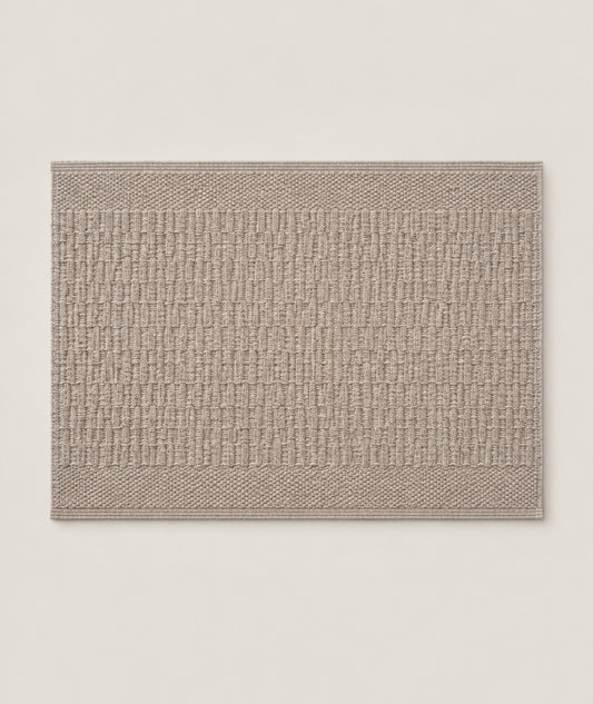 Dörrmatta enfärgad Beige