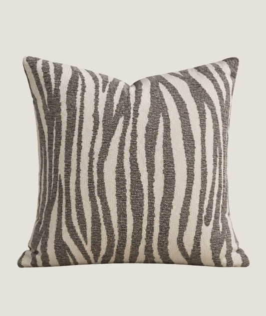 Marty kuddfodral Grå Zebra