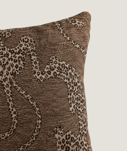Kuddfodral Patsy Nougat Leopard