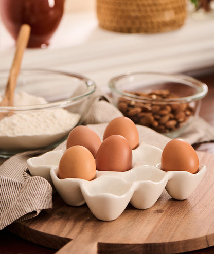 Ägghållare i stengods f/9