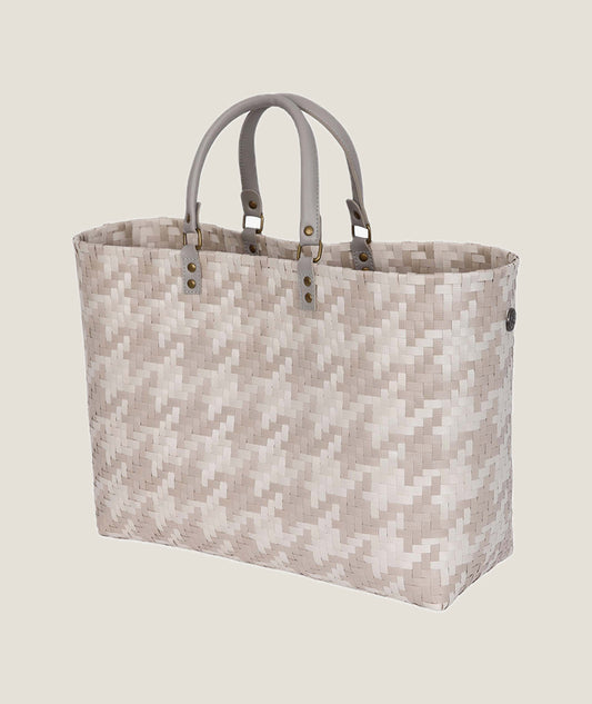 Handed By Myfair grand Shopper ljusgrå / champange L