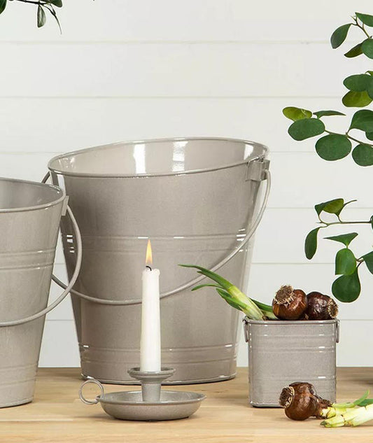 Ljushållare Emalj Sand