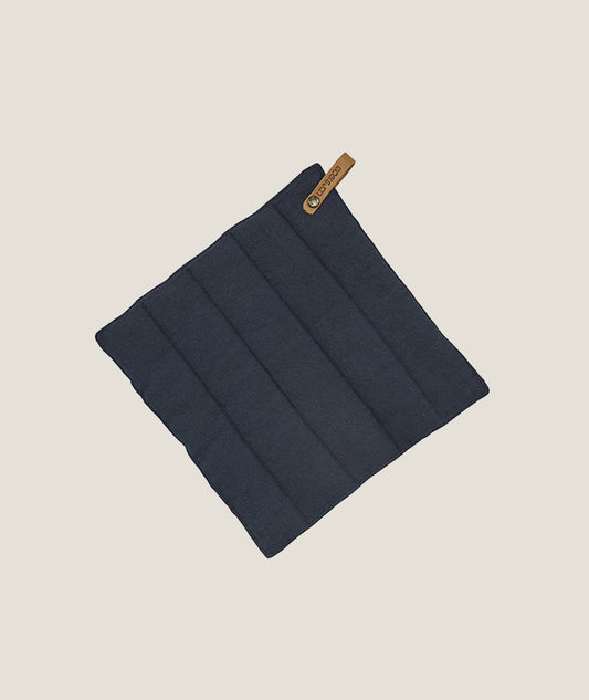 Hilda grytlapp marinblå