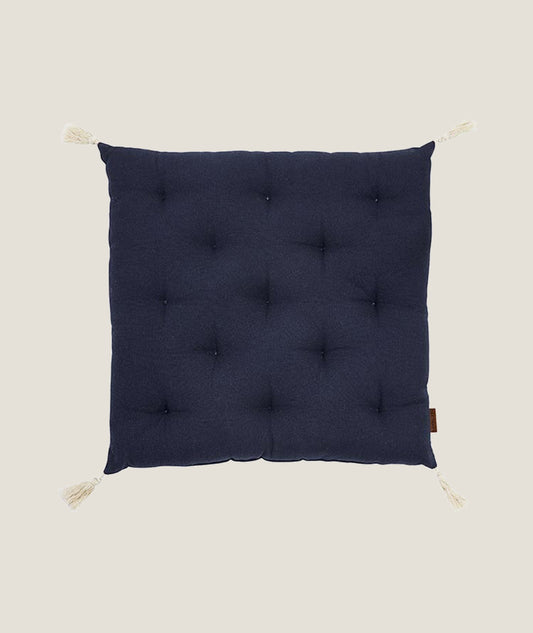 Hilda stolsdyna marinblå